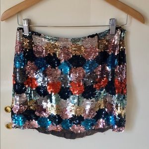 Sequin skirt